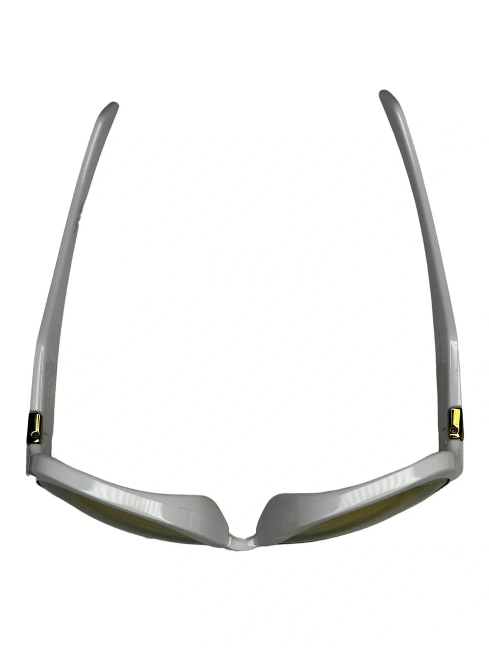 Oakley Jupiter Polished White 24K Gold Iridium Sunglasses 03-249